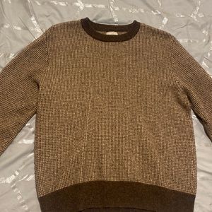 J crew wool blend sweater L